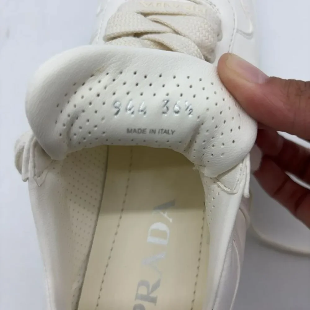PRADA Leather Sneakers in Multicolor